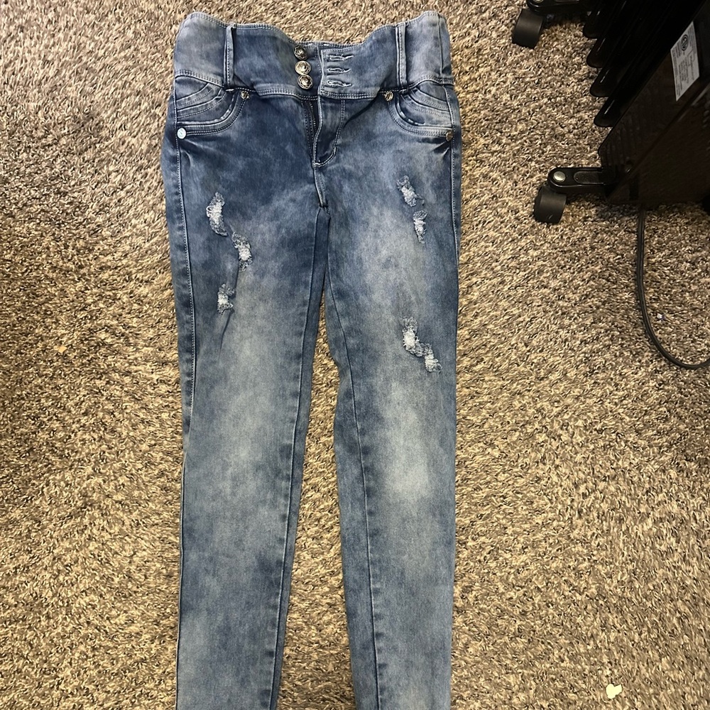 LA ANTIOQUEÑITA PUMP UPJEANS COLOMBIAN BUTT LIFTER JEANS LEVANTA COLA SIZE12